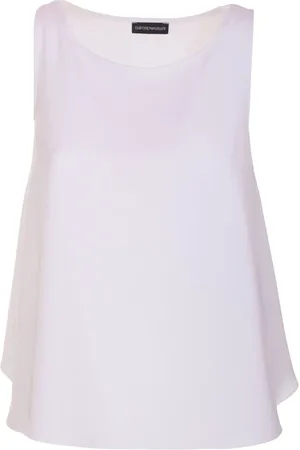 Emporio Armani Damen, Oberteile, Weiß, LGröße: