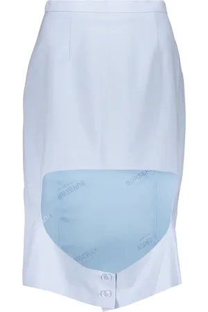 Burberry Damen, Röcke, Blau, 2XSGröße: