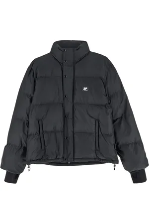 Courrèges Damen, Jacken, Schwarzk, LGröße: