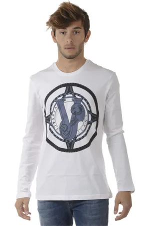 VERSACE Herren, Oberteile, Weiß, MGröße: