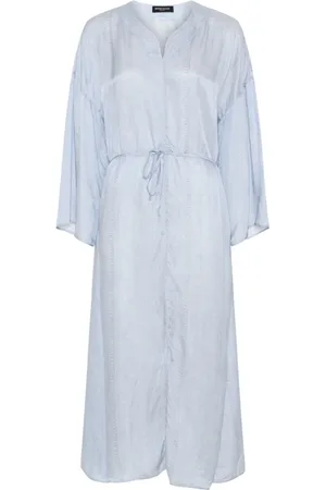 Bruuns Bazaar Damen, Kleider, Blau, 2XLGröße: