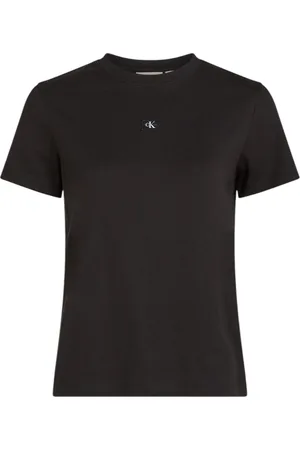 Calvin Klein Damen, Oberteile, Schwarzk, LGröße: