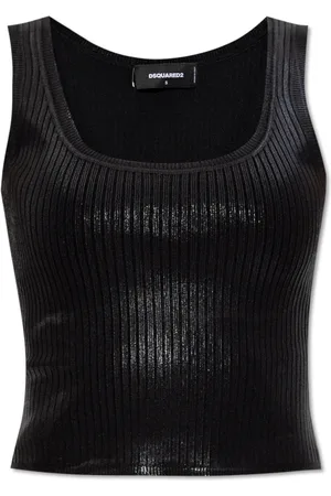 Dsquared2 Damen, Oberteile, Schwarzk, SGröße: