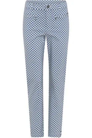 C.ro Damen, Hosen, Blau, LGröße:
