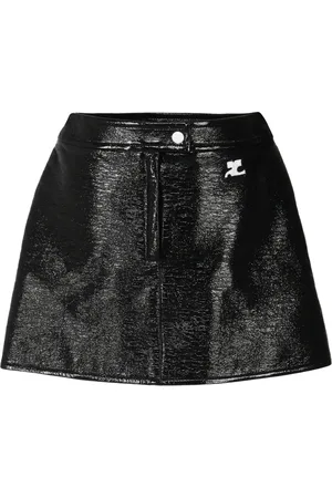 Courrèges Damen, Röcke, Schwarzk, 3XSGröße: