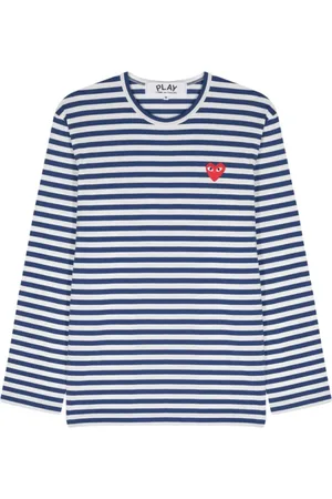 Comme des Garçons Damen, Oberteile, Blau, LGröße: