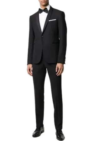 Emporio Armani Herren, Anzüge, Schwarzk, MGröße:
