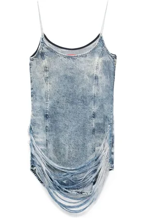 Diesel Damen, Kleider, Blau, SGröße: