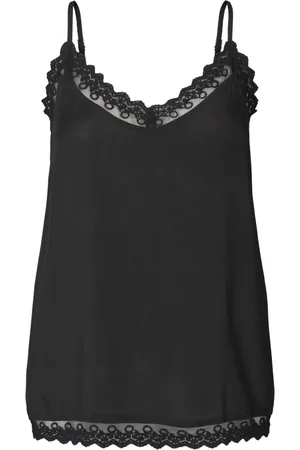 Lollys Laundry Damen, Oberteile, Schwarzk, XSGröße: