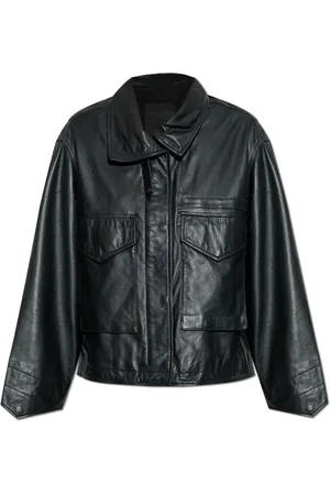 AllSaints Damen, Jacken, Schwarzk, LGröße: