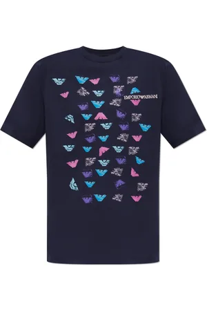 Emporio Armani Damen, Oberteile, Blau, MGröße: