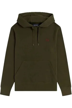 Fred Perry Herren, Sweatshirts & Hoodies, Grün, LGröße: