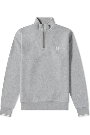 Fred Perry Herren, Sweatshirts & Hoodies, Grau, XLGröße: