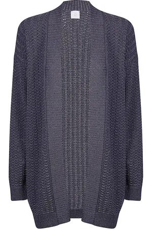 ELEVENTY Damen, Strickwaren, Grau, LGröße: