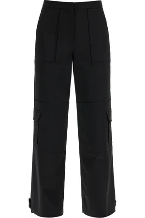 Ganni Damen, Hosen, Schwarzk, SGröße: