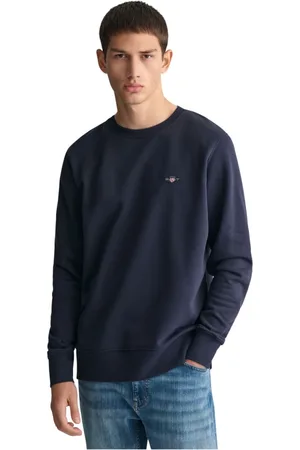 GANT Herren, Sweatshirts & Hoodies, Blau, 2XLGröße: