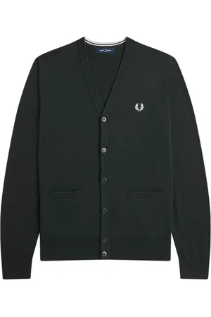 Fred Perry Herren, Strickwaren, Grün, XLGröße: