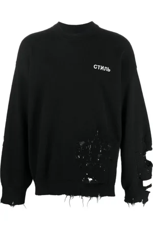 Heron Preston Herren, Sweatshirts & Hoodies, Schwarzk, LGröße: