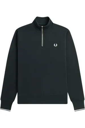 Fred Perry Herren, Sweatshirts & Hoodies, Grün, XLGröße: