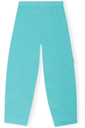 Ganni Damen, Hosen, Blau, SGröße: