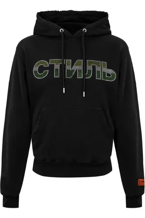 Heron Preston Herren, Sweatshirts & Hoodies, Schwarzk, LGröße: