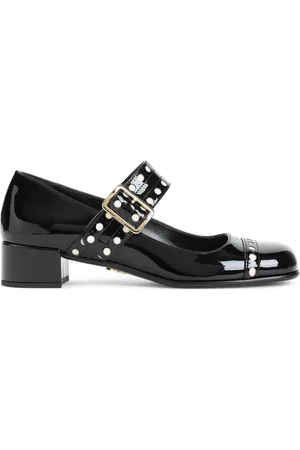Prada Damen, Schuhe, Schwarzk, 37 1/2 EUGröße: