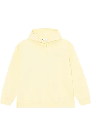 Ganni Damen, Sweatshirts & Hoodies, Gelb, 2XS/XSGröße:
