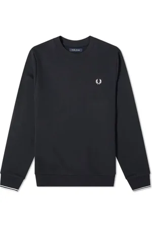 Fred Perry Herren, Sweatshirts & Hoodies, Blau, SGröße: