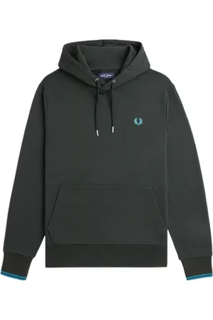 Fred Perry Herren, Sweatshirts & Hoodies, Grün, XLGröße:
