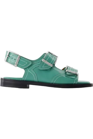 Ganni Damen, Schuhe, Grün, 37 EUGröße: