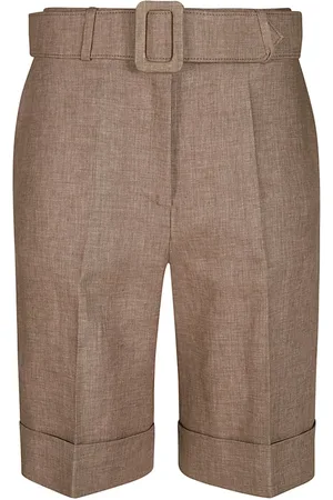 ELEVENTY Damen, Shorts, Braun, 2XSGröße: