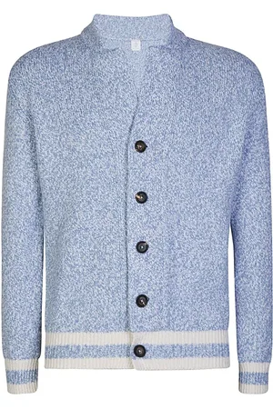 ELEVENTY Herren, Strickwaren, Blau, 3XLGröße: