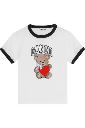 Ganni Damen, Oberteile, Weiß, XSGröße: