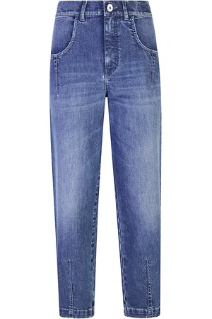 ELEVENTY Damen, Jeans, Blau, MGröße: