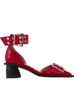 Ganni Damen, Schuhe, Rot, 39 EUGröße: