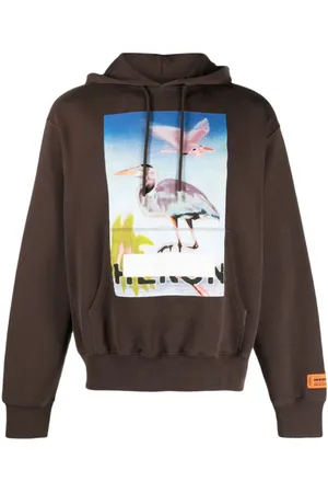 Heron Preston Herren, Sweatshirts & Hoodies, Braun, MGröße: