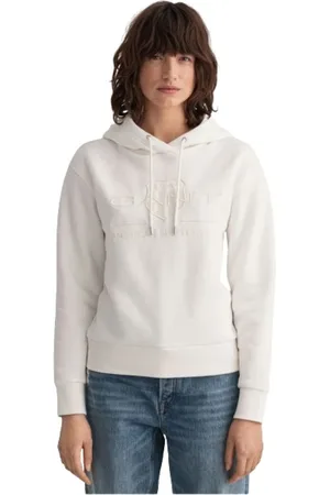 GANT Damen, Sweatshirts & Hoodies, Weiß, XSGröße: