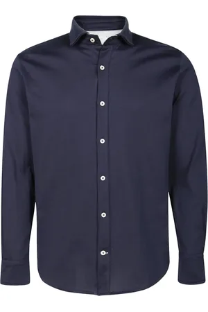 ELEVENTY Herren, Shirts, Blau, SGröße: