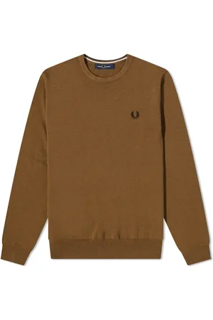 Fred Perry Herren, Sweatshirts & Hoodies, Braun, LGröße: