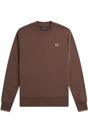 Fred Perry Herren, Sweatshirts & Hoodies, Braun, LGröße: