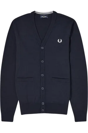 Fred Perry Herren, Strickwaren, Blau, XLGröße: