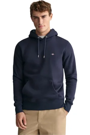 GANT Herren, Sweatshirts & Hoodies, Blau, LGröße: