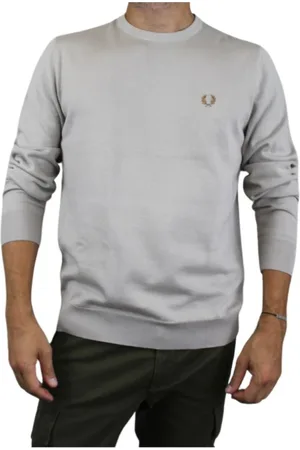 Fred Perry Herren, Sweatshirts & Hoodies, Grau, XLGröße:
