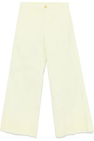 FORTE FORTE Damen, Hosen, Gelb, LGröße: