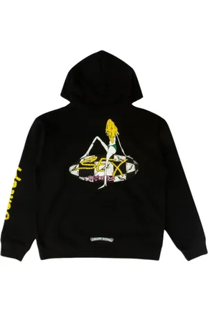 CHROME HEARTS Herren, Sweatshirts & Hoodies, Schwarzk, LGröße: