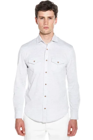ELEVENTY Herren, Shirts, Grau, LGröße: