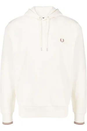 Fred Perry Herren, Sweatshirts & Hoodies, Weiß, XLGröße: