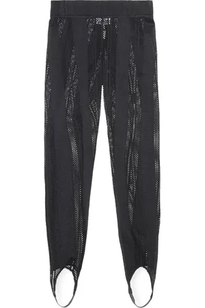 Ganni Damen, Hosen, Schwarzk, SGröße: