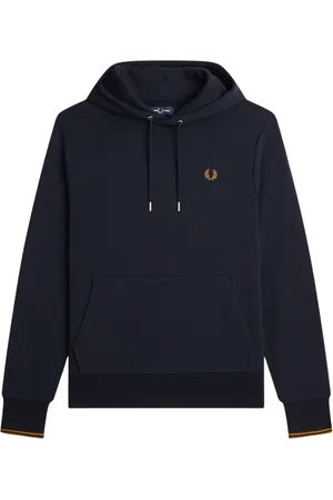Fred Perry Herren, Sweatshirts & Hoodies, Blau, SGröße:
