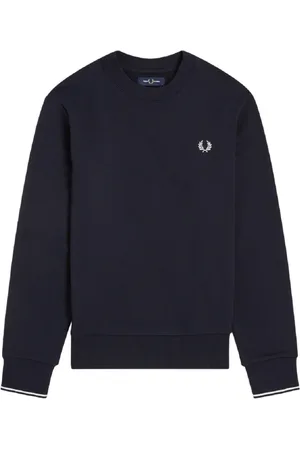 Fred Perry Herren, Sweatshirts & Hoodies, Blau, LGröße: